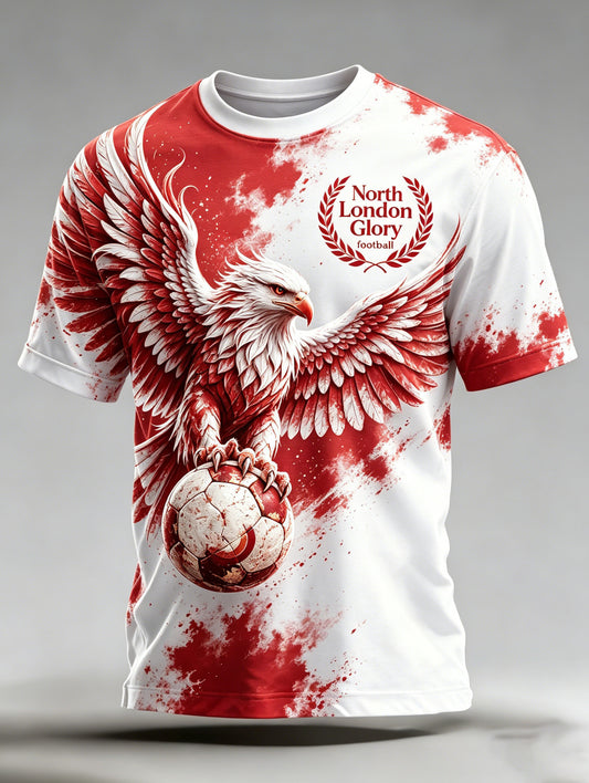 Men's Arsenal Football Cheering Art Print T-Shirt