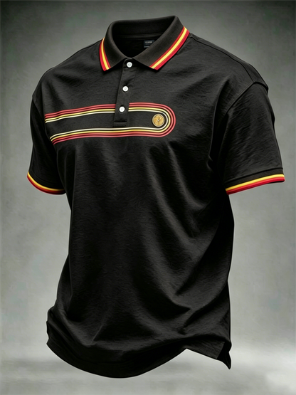 Men's Retro polo shirt