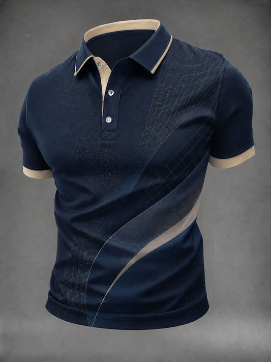 Men's Business Printed Shirt