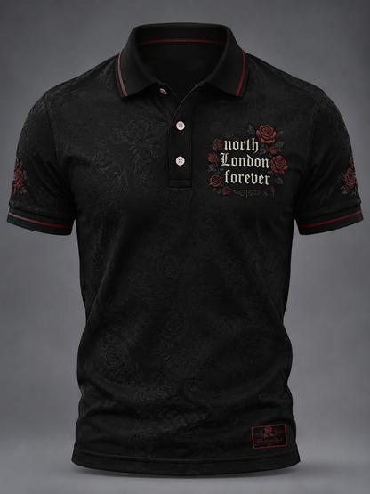 Men's north London forever Printed polo shirt