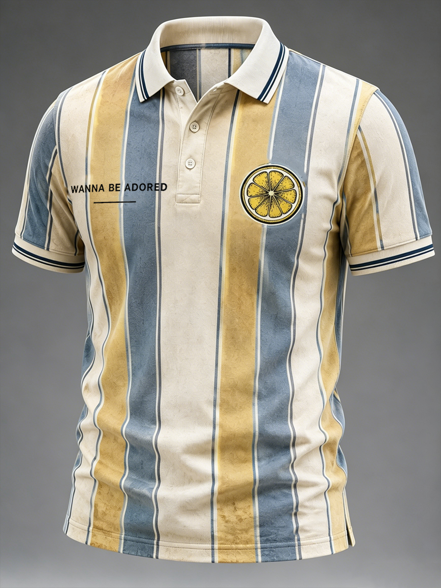 Men's Retro polo shirt