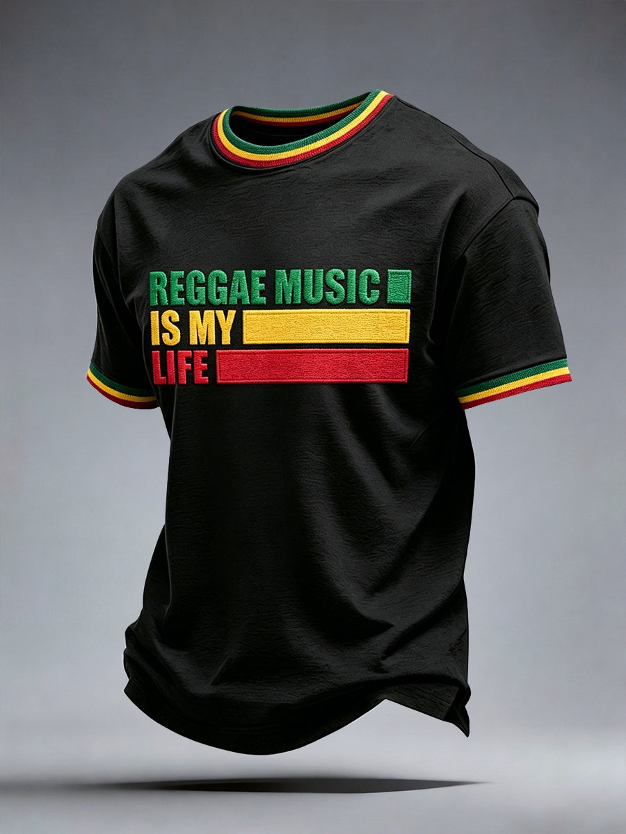 Men's Reggae Music T-Shirt