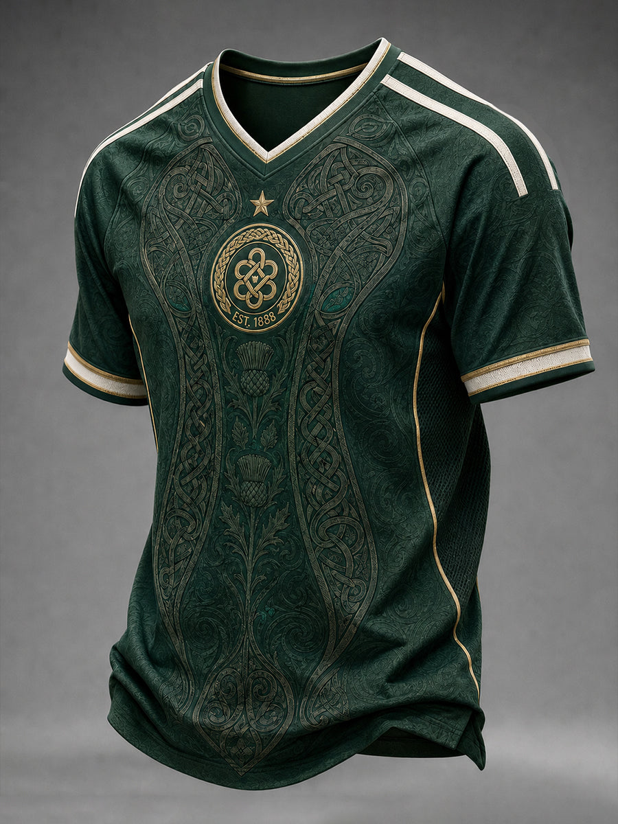 Men's Celtic V-neck T-shirt