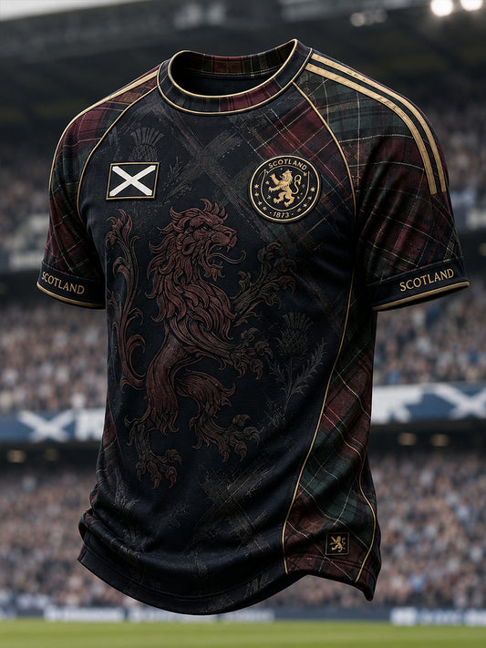 Men's Scotland Footabll Short Sleeve T-Shirt