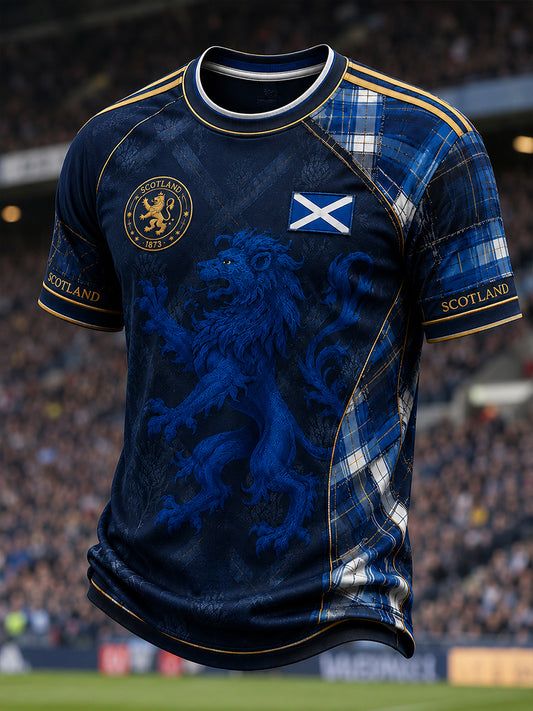 Men's Scotland Footabll Short Sleeve T-Shirt