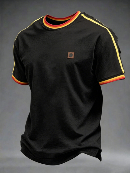 Men's  Retro short sleeves t-shirt
