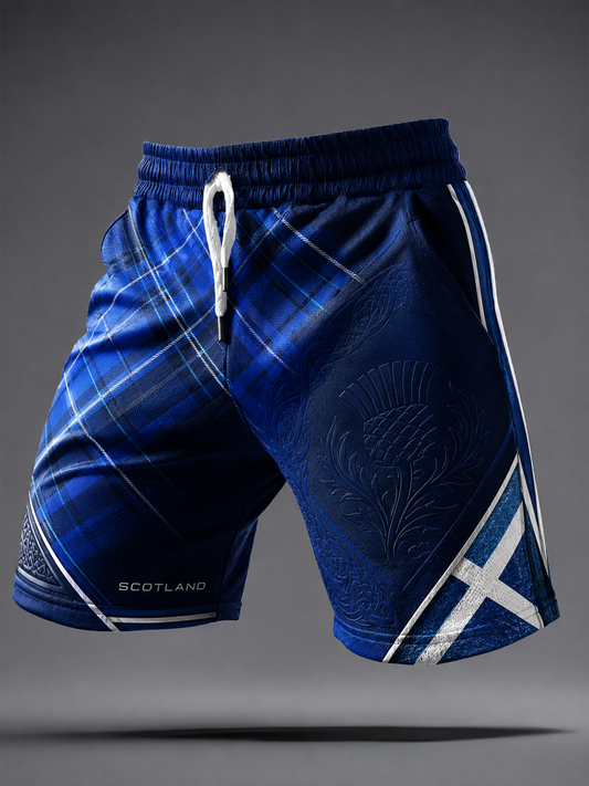 men's Scotland Printed shorts
