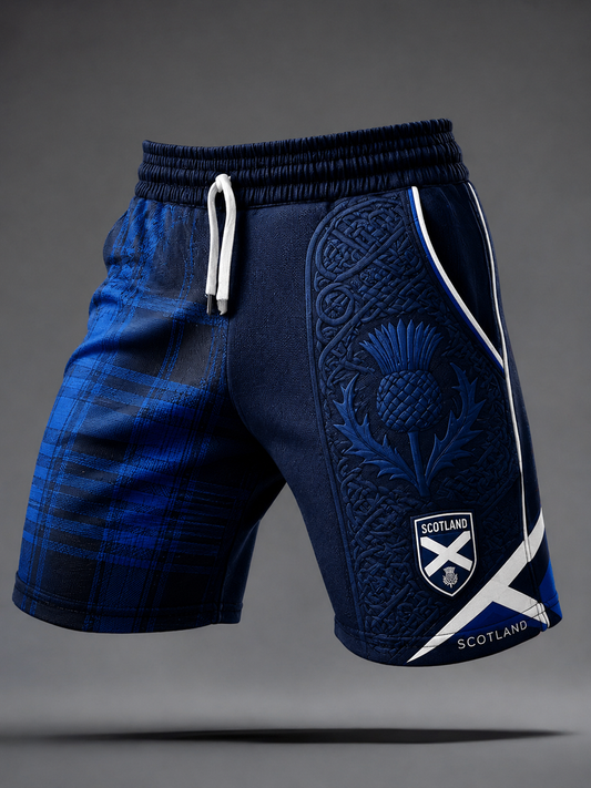 men's Scotland Printed shorts