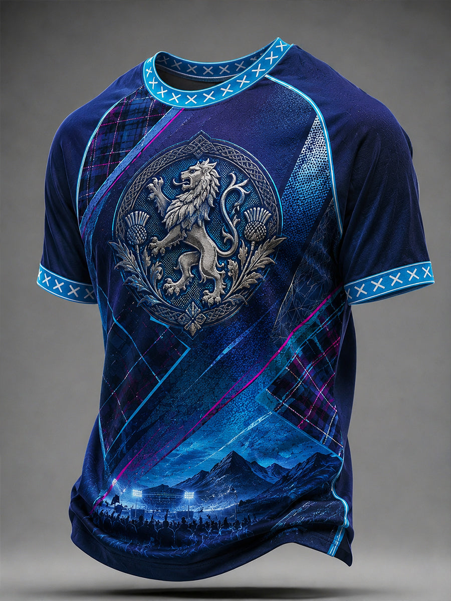 Men's Scotland Football Short Sleeve T-shirt