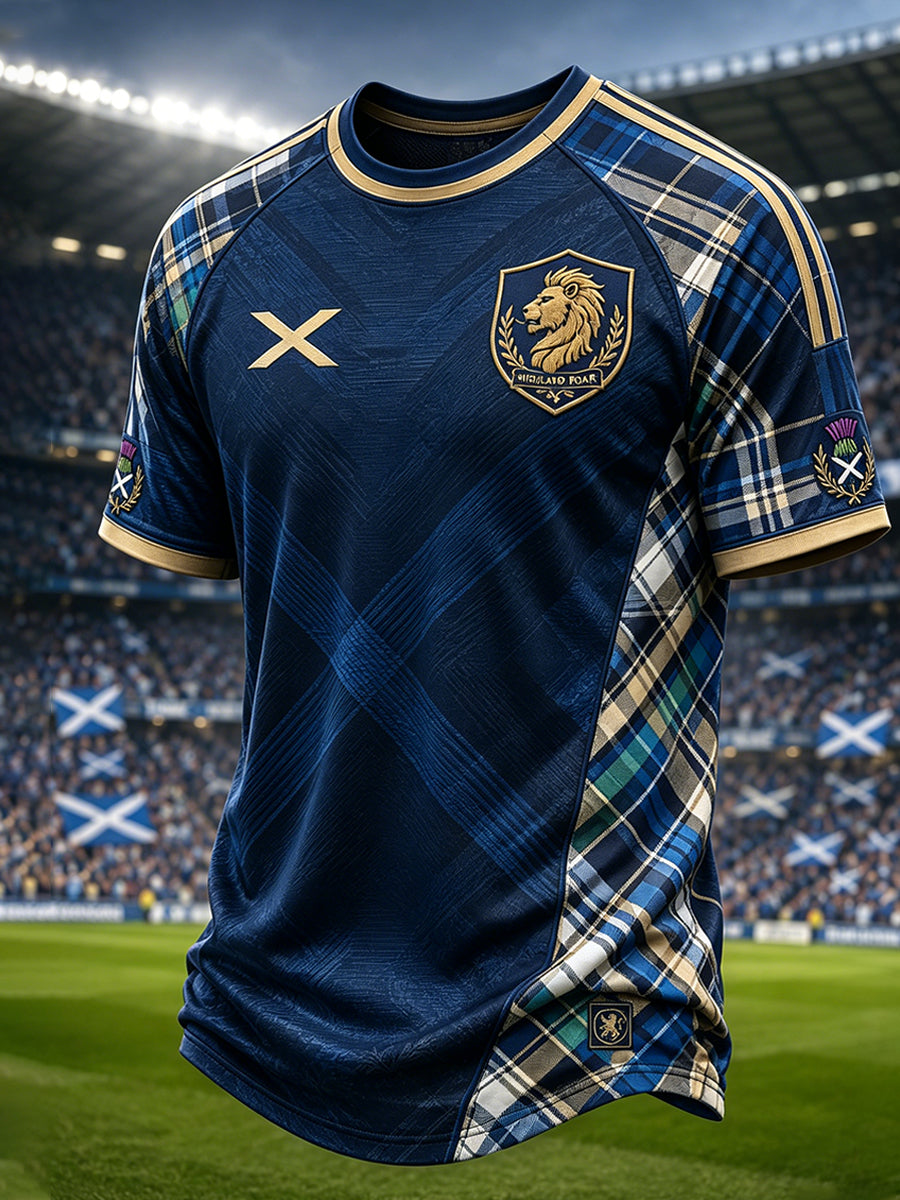 Men's Scotland Football Short Sleeve T-Shirt
