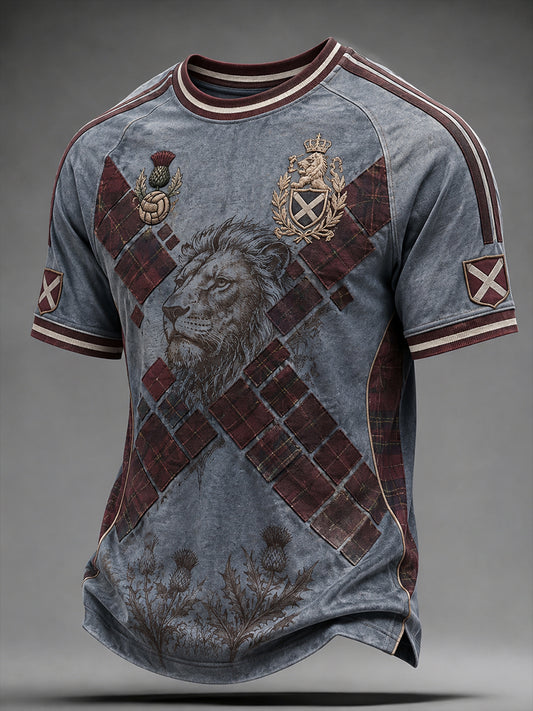 Men's Scotland Football Short Sleeve T-Shirt