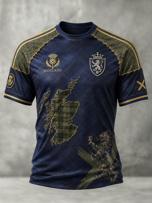 Men's Scotland Football Short Sleeve T-Shirt