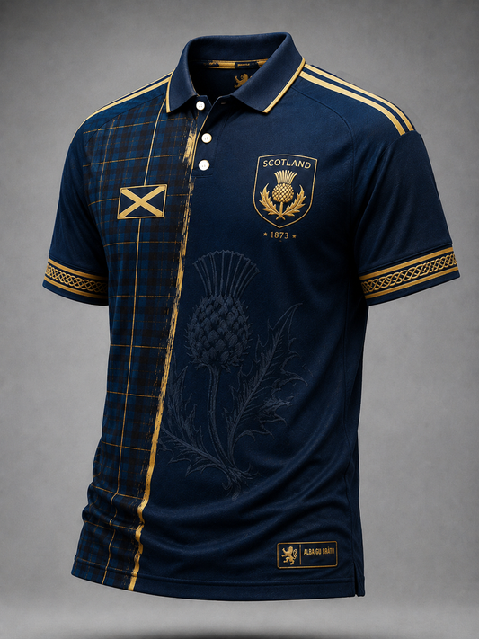Men's Scotland Peinted polo shirt