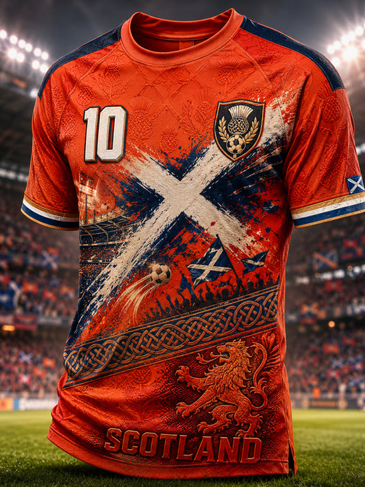 Men's Scotland Football Short Sleeve T-Shirt