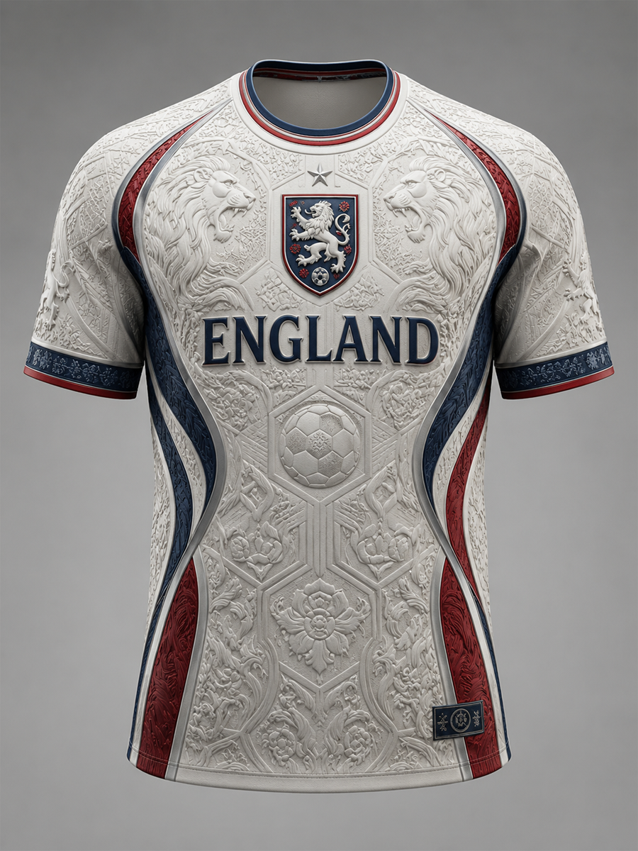 Men's UK Football Lover England Printed short sleeve t-shirt