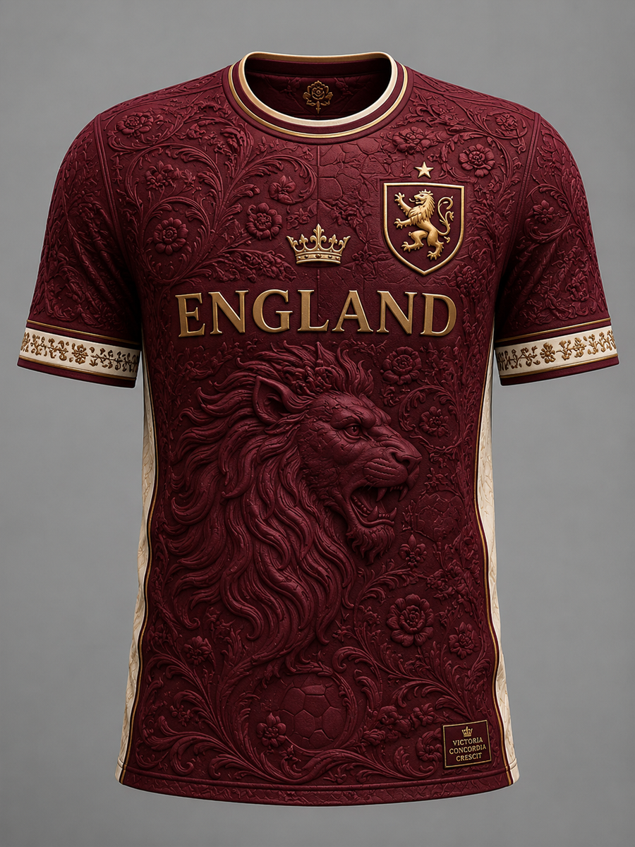 Men's UK Football Lover England Printed short sleeves t-shirt