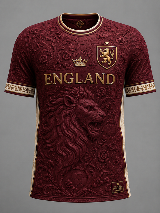 Men's UK Football Lover England Printed short sleeves t-shirt