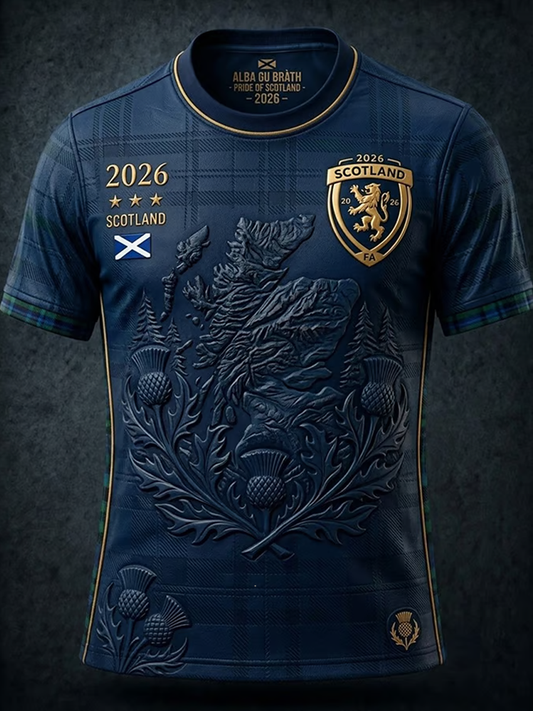 Men's Scotland Printed short sleeves t-shirt