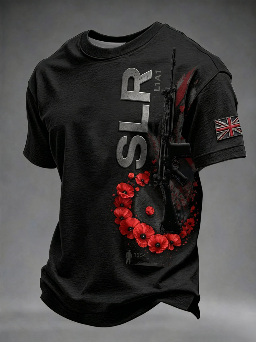 Men's SLR Printed short sleeves t-shirt