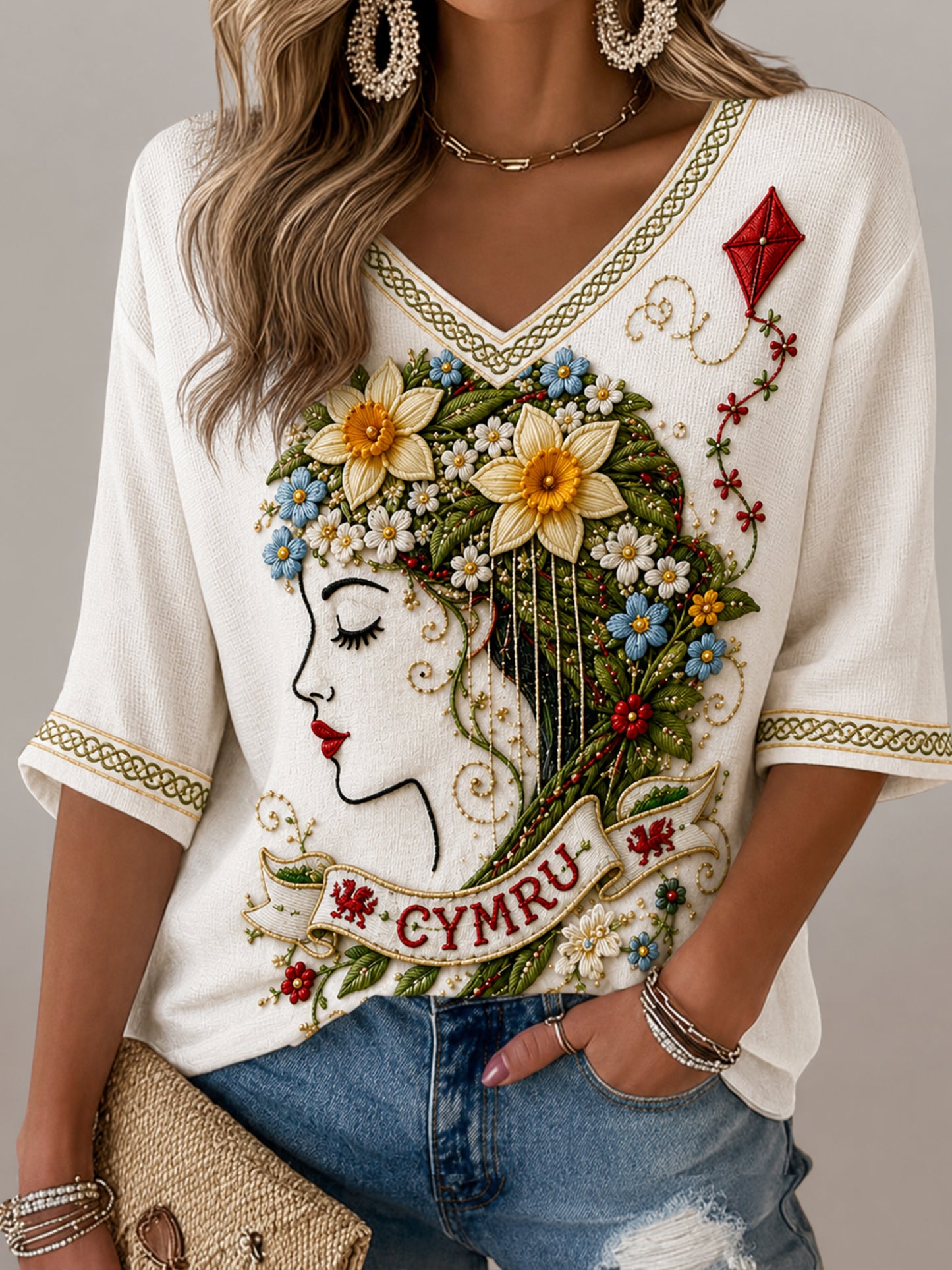 Women's short-sleeved T-shirt
