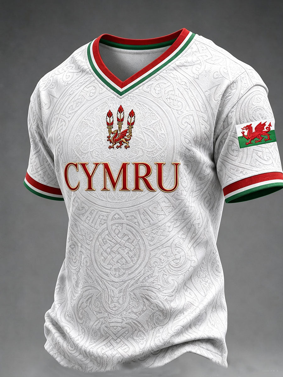 Men's Cymru Short Sleeves T-shirt