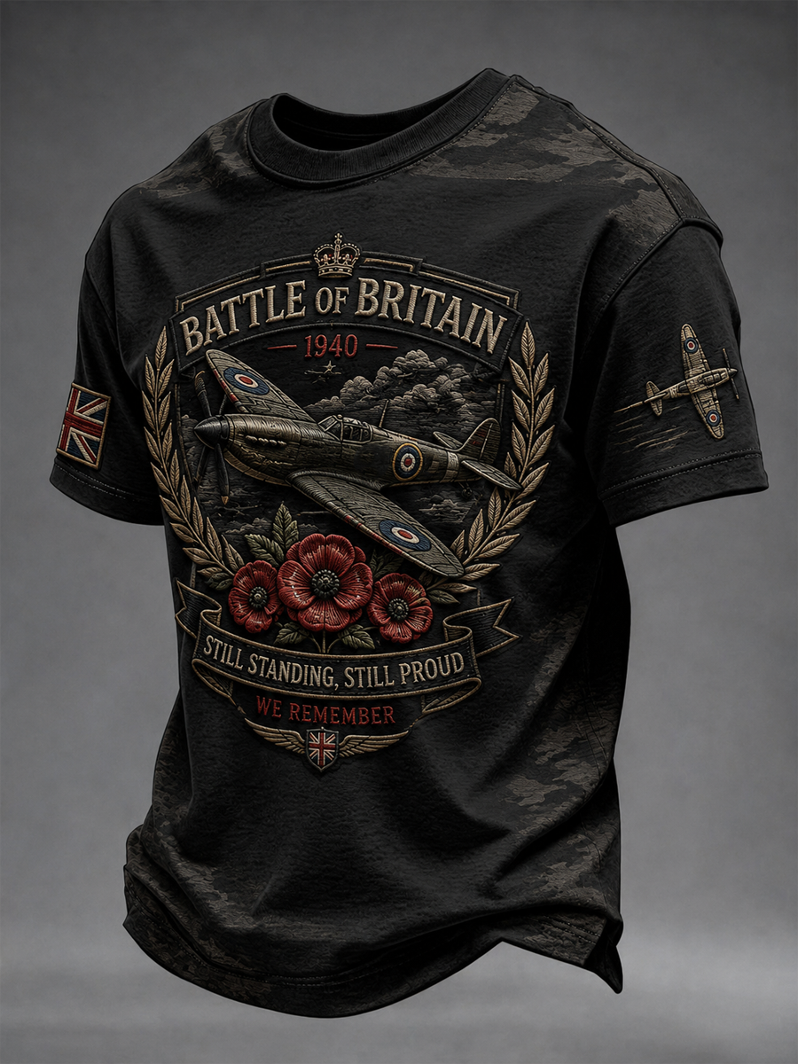 Men's Battle of Britain Commemoration Day short sleeves t-shirt