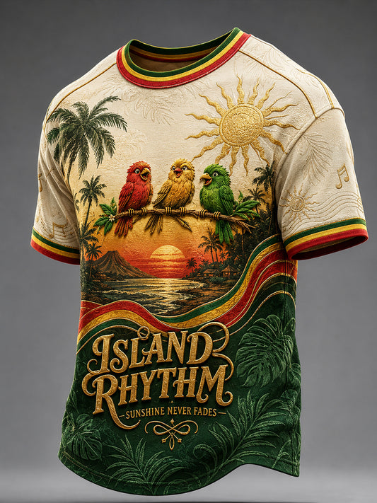 Men's Reggae Short Sleeve Shirt