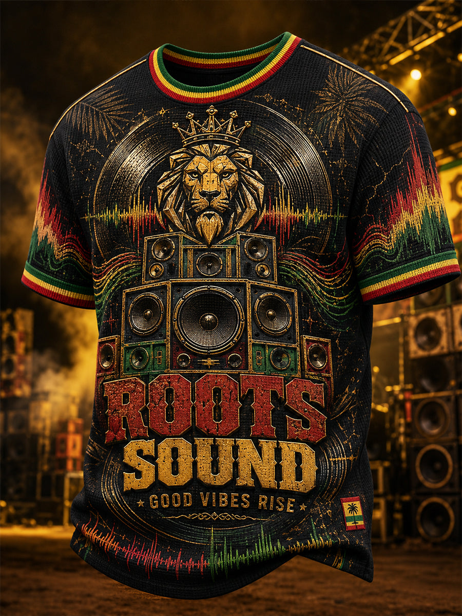 Men's Reggae Short Sleeve Shirt