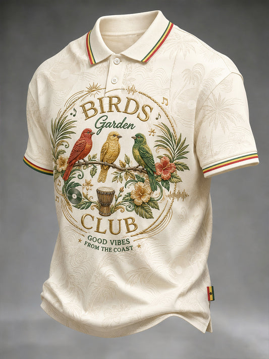 Men's Reggae Shirt Short Sleeve