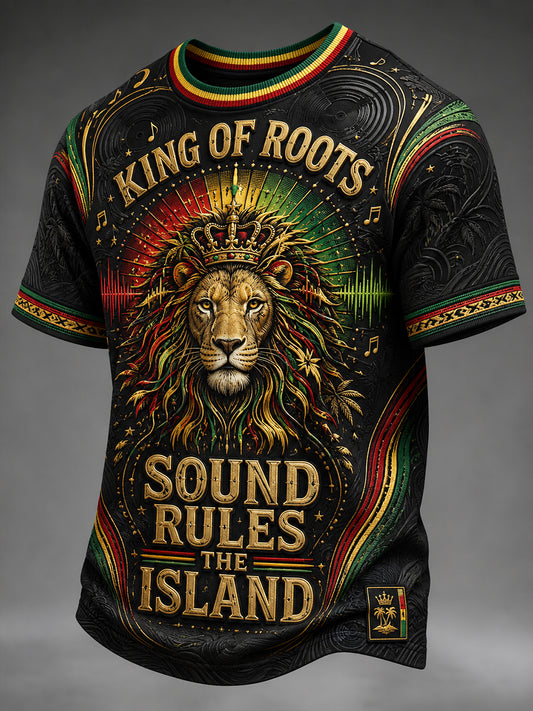 Men's Reggae Short Sleeves T-Shirt
