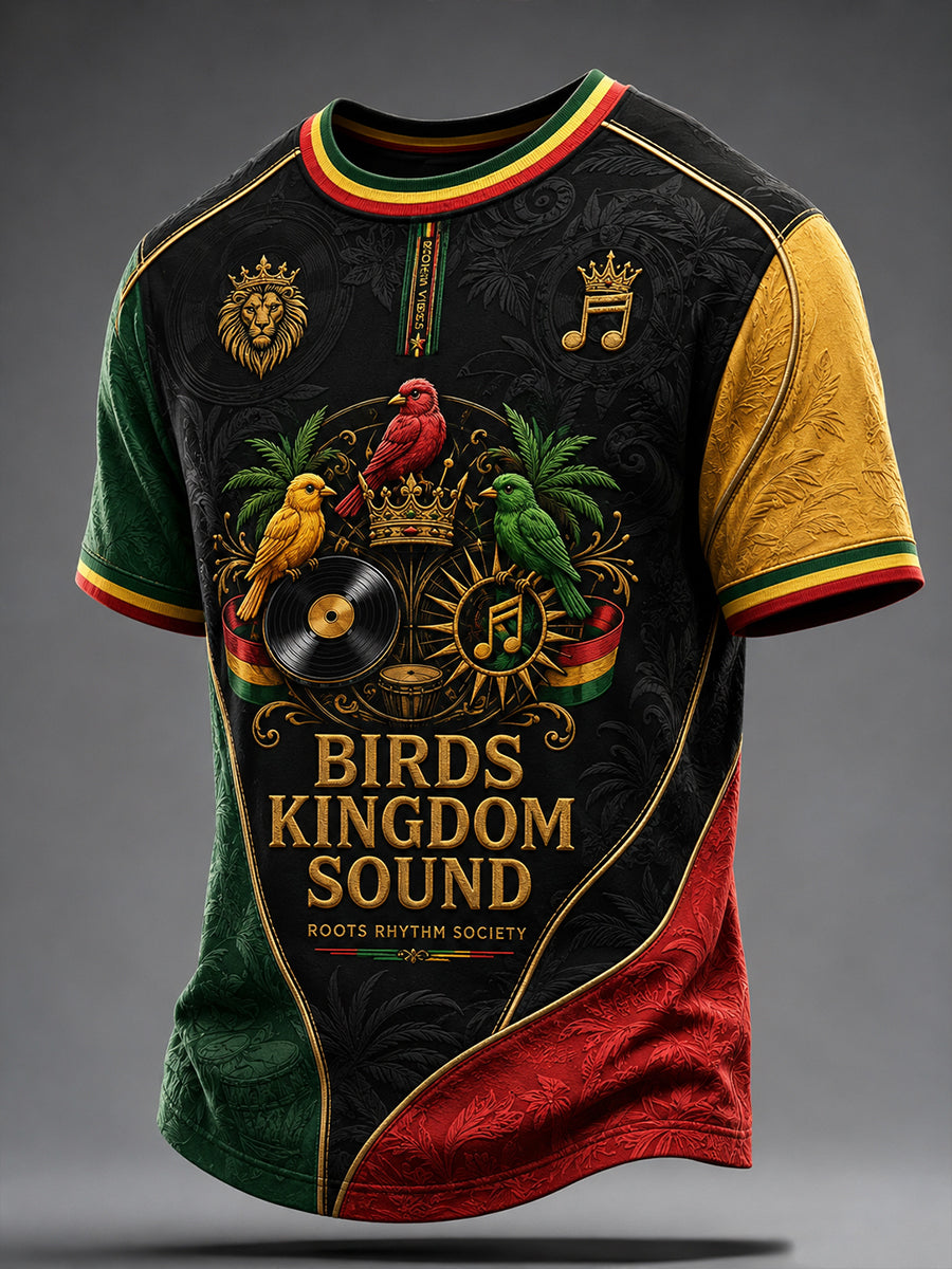 Men's Reggae Short Sleeves T-Shirt