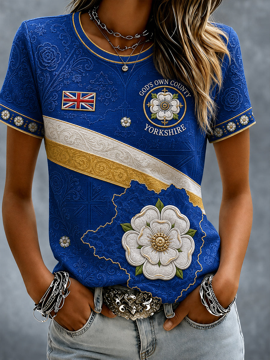 Women's Yorkshire Day England Short-Sleeved T-Shirt
