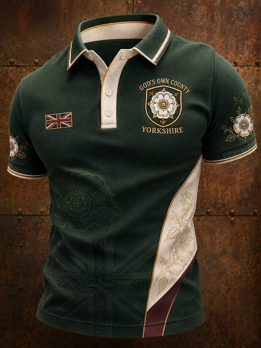 Men's Yorkshire Day England Short Sleeves T-Shirt