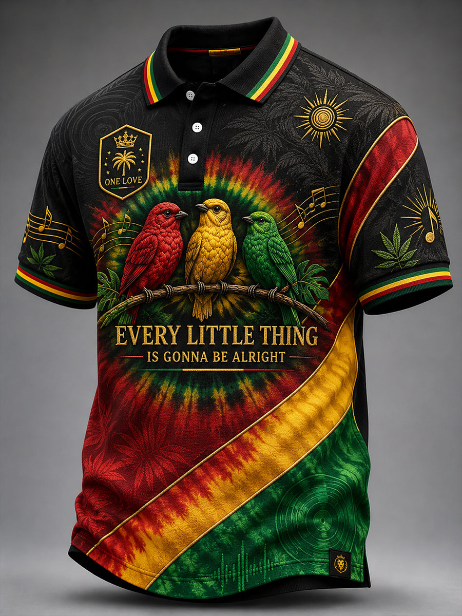 Men's Reggae Short Sleeves T-Shirt