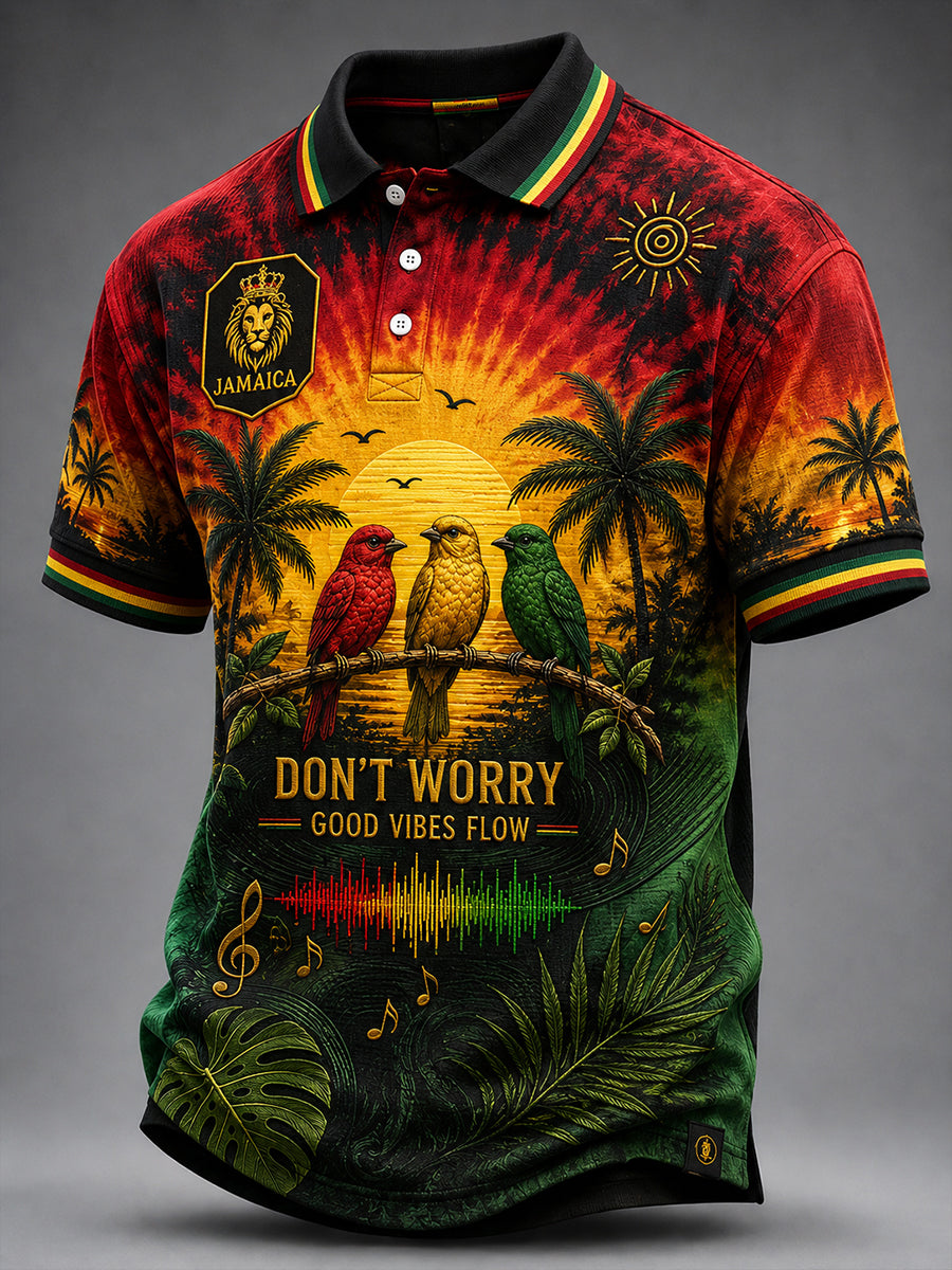 Men's Reggae Short Sleeves T-Shirt