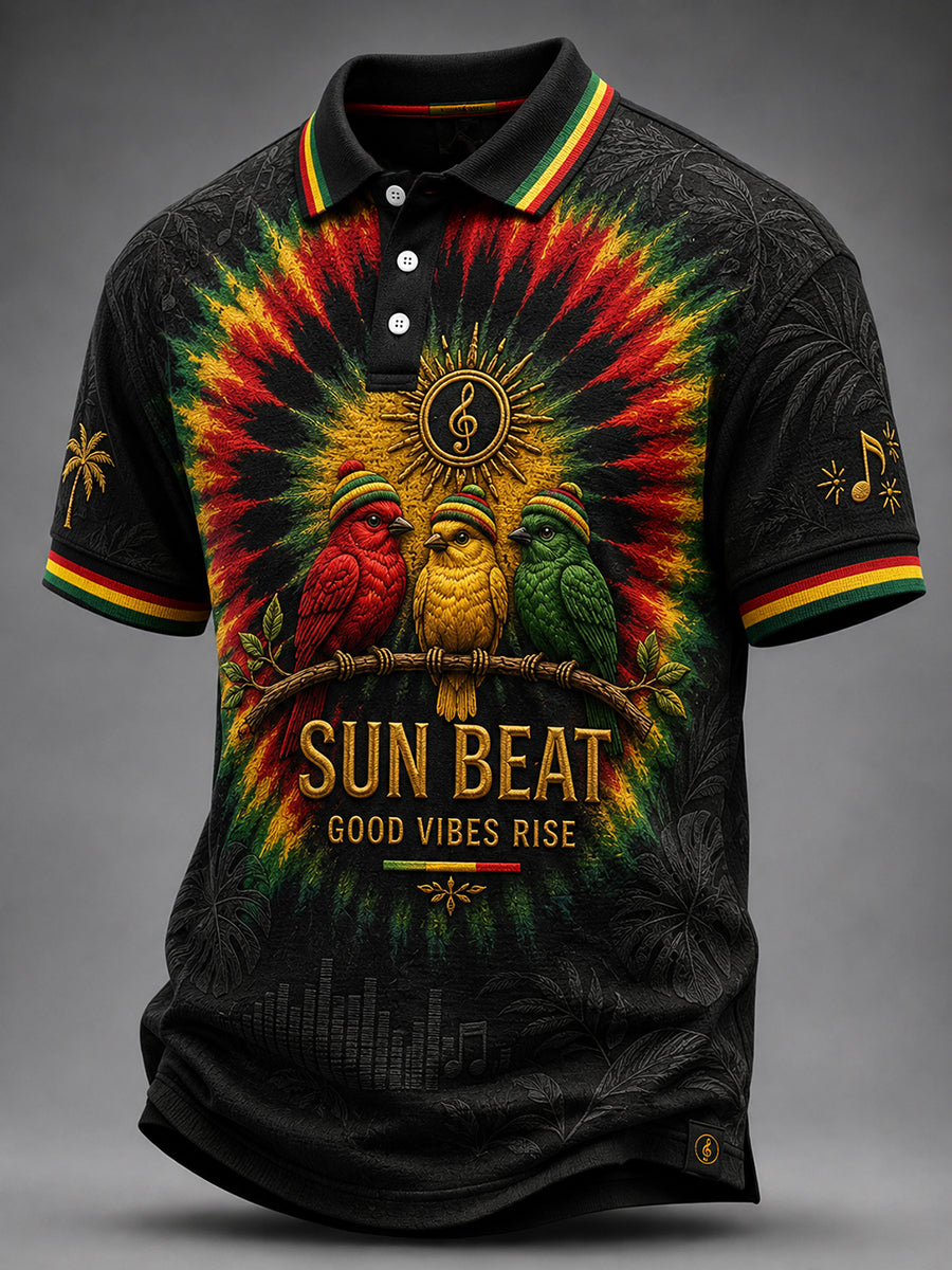 Men's Reggae Short Sleeves T-Shirt
