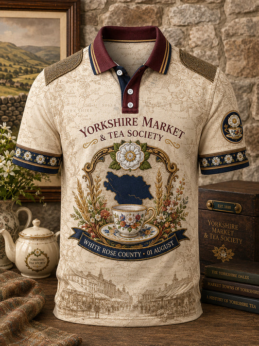 Men's England Yorkshire Day Short Sleeves T-Shirt