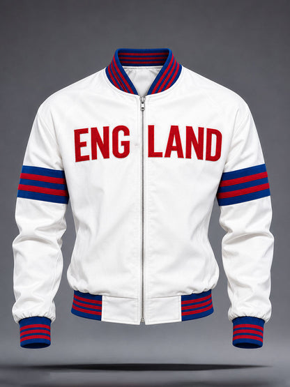 Men's England Football Lover Legend King Kev Rip Printed Jacket