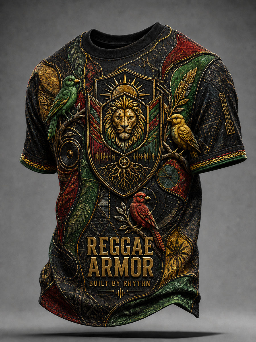 Men's Reggae Short Sleeves T-Shirt