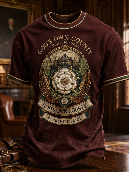 Men's Yorkshire Day England Short Sleeves T-Shirt
