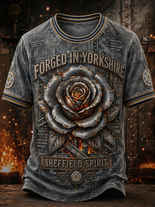 Men's Yorkshire England Short Sleeves T-Shirt
