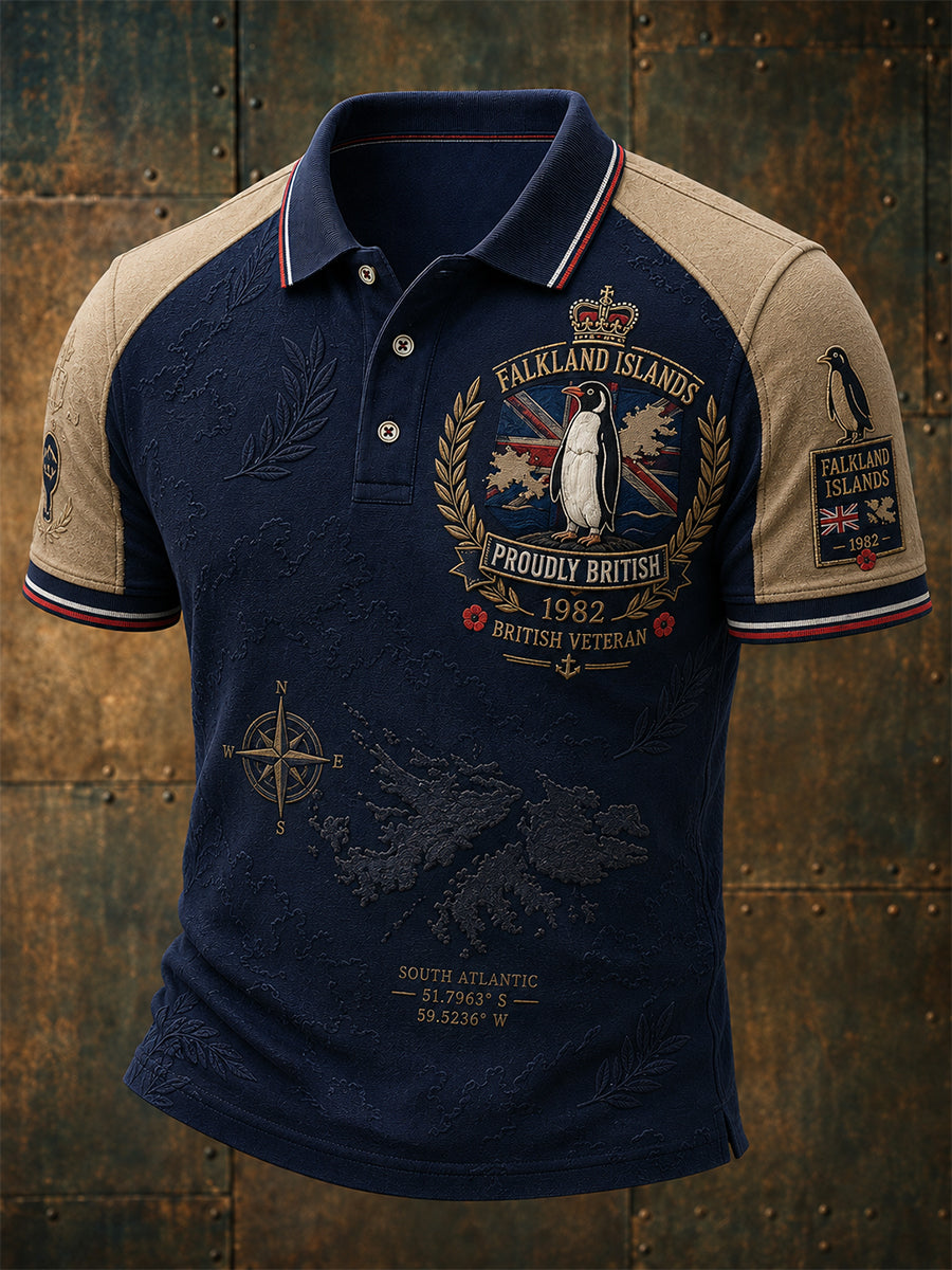 Men's Falklands War Veteran Short Sleeves T-Shirt