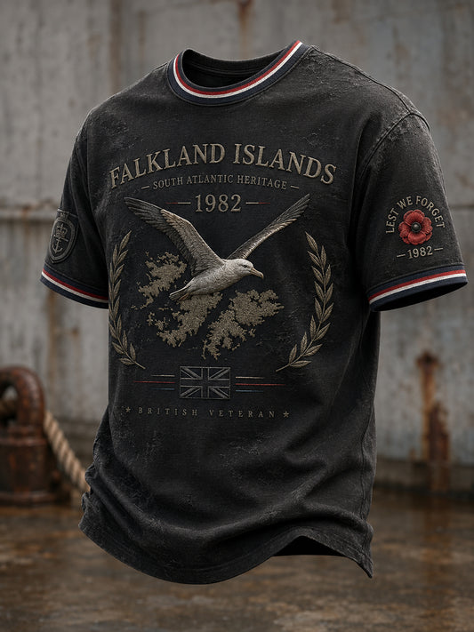 Men's Falklands War Veteran Short Sleeves T-Shirt