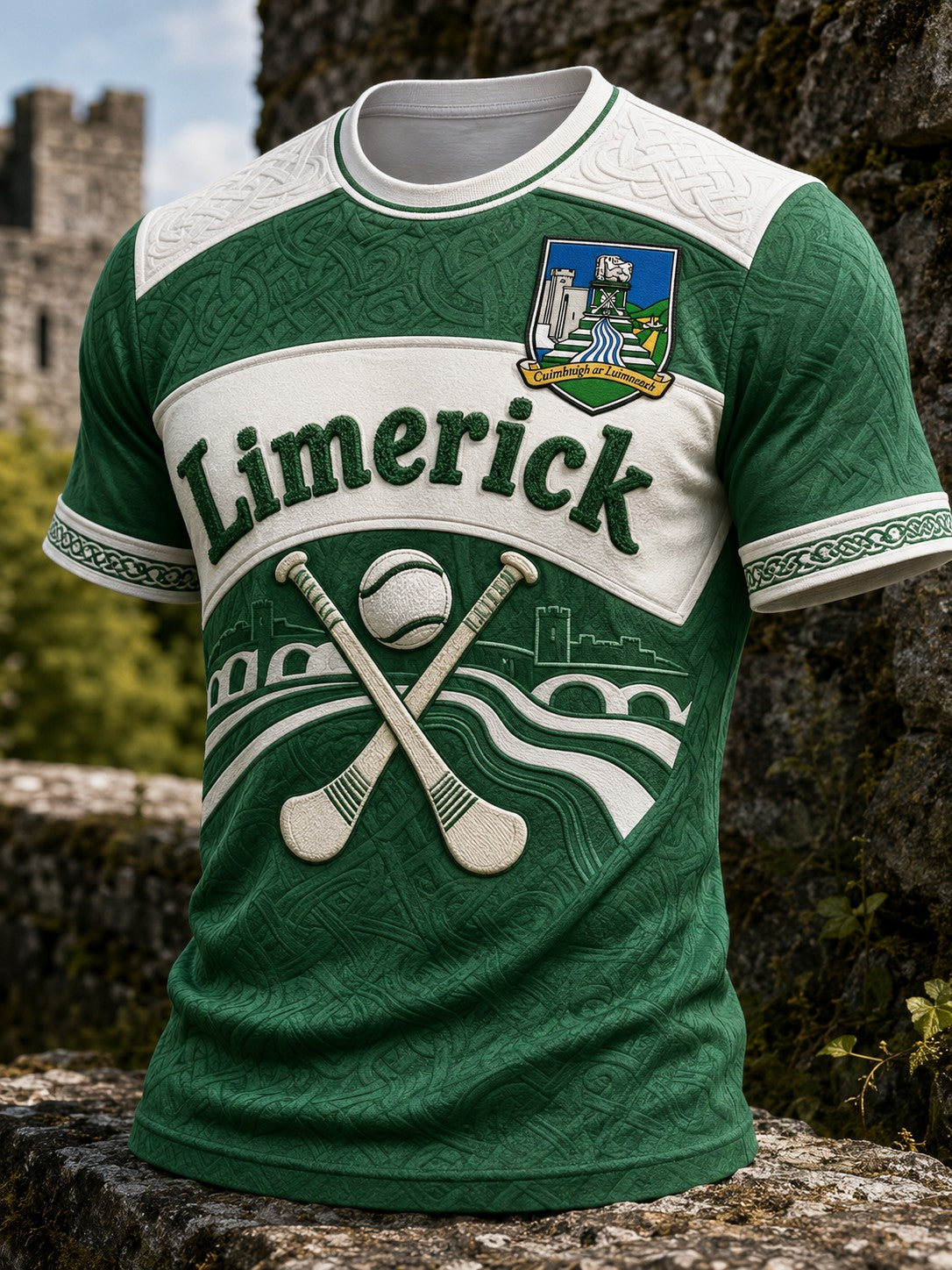 Men's Limerick Hurling Printed T-shirt