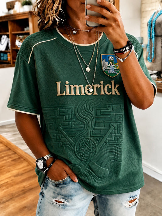 Women's Limerick Hurling Printed T-shirt