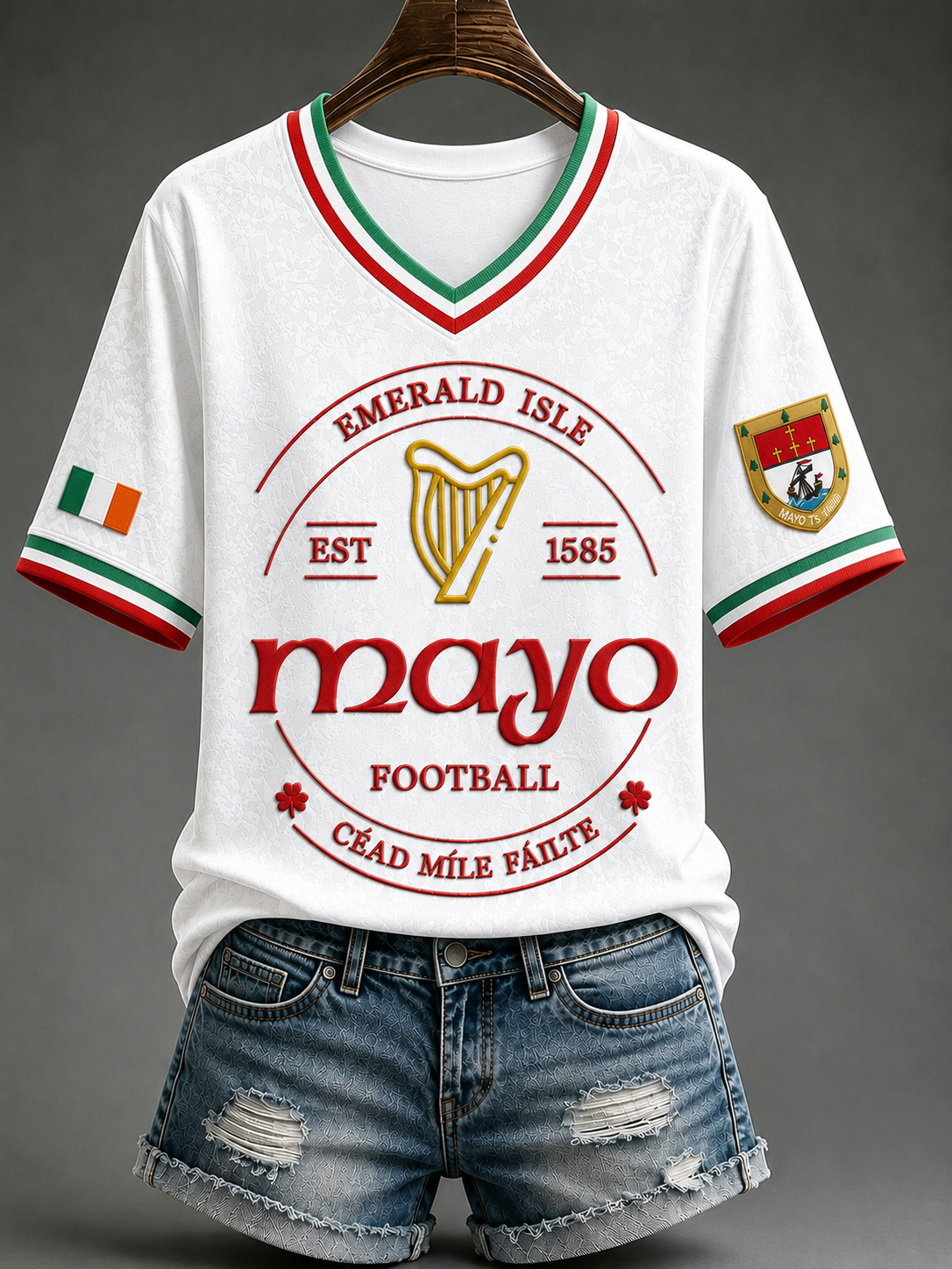 Women's Gaelic Football Short-sleeved T-shirt