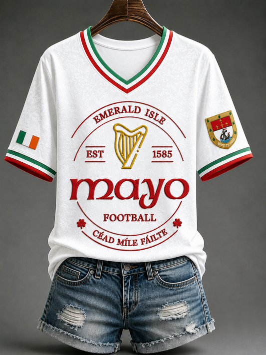 Women's Gaelic Football Short-sleeved T-shirt