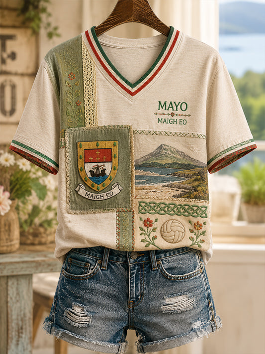 Women's County Mayo V-Neck T-Shirt