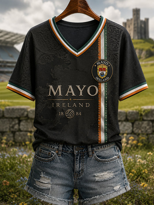 Women's County Mayo V-Neck T-Shirt