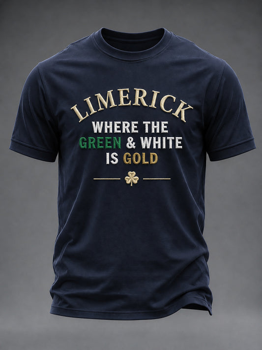 Men's Limerick Hurling Print T-shirt